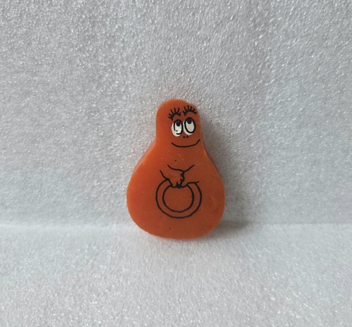 Rare vintage barbapapa eraser - vintage,