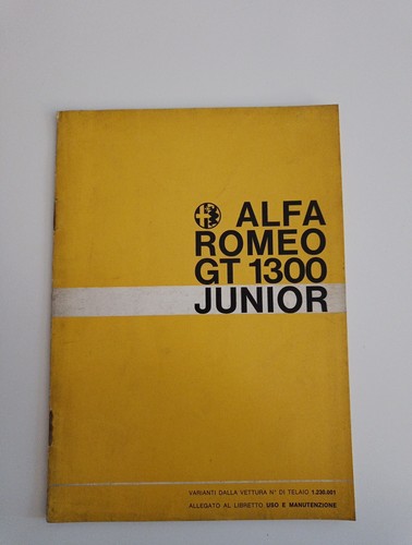 Alfa romeo 1300 junior - gt,