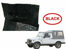 Per Suzuki Samurai SJ413 SJ410 Ricambio Bikini Morbido Nero Denim Trasparente...