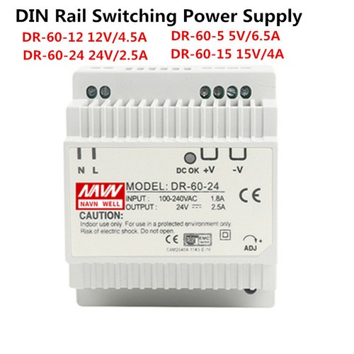 Alimentatore switching 60 - alimentatore, dr-60