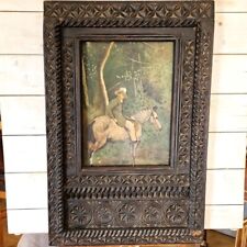 Quadro Olio su tela, uomo a