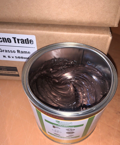 Grasso rame scuro pasta di - rame, scuro,
