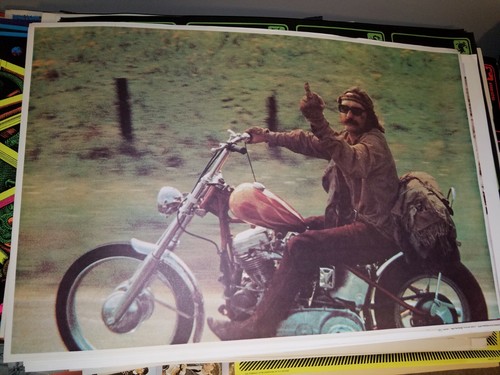 Poster chopper moto easy - poster,