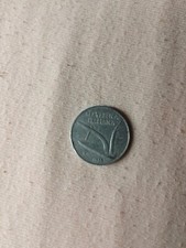 Moneta Italiana Da 10 Lire Del
