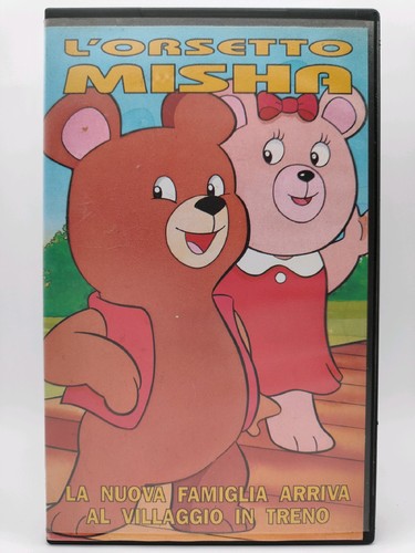 Videocassetta orsetto misha - videocassetta,