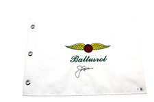 Bandiera da golf firmata Jack Nicklaus Baltusrol 1967 US Open con BAS LOA AE38952