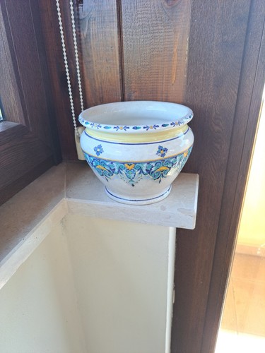 Portavaso ceramica castelli - ceramica, di