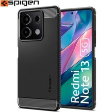 Custodia cellulare per Xiaomi Redmi Note 13 5G Spigen case cover custodia nera