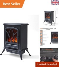 Elegante Stufa Elettrica 2000W