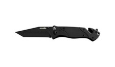 Coltello survival nero Cm 21