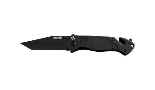 Coltello survival nero - cm, 21