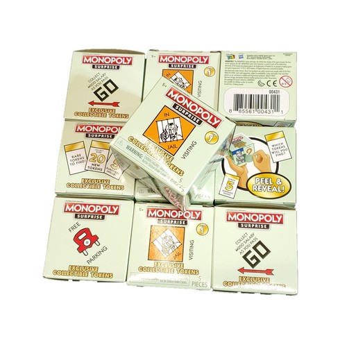 Gettoni collezione monopoly - da,