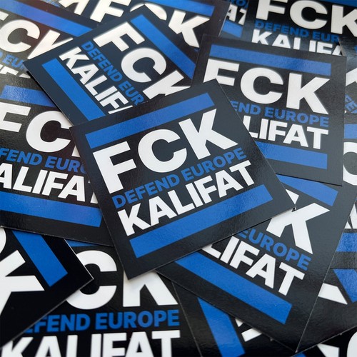 Adesivo fck califfato cm - 5,2,
