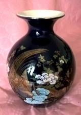 VASO CINESE PORCELLANA BLU