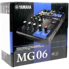 YAMAHA MG06 mixer audio 6