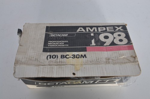 Videocassetta vintage ampex - vintage,