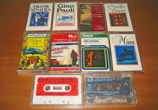 MUSICASSETTE LOTTO 10 CASSETTE