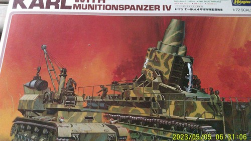 Hasegawa karl con carro armato - karl,