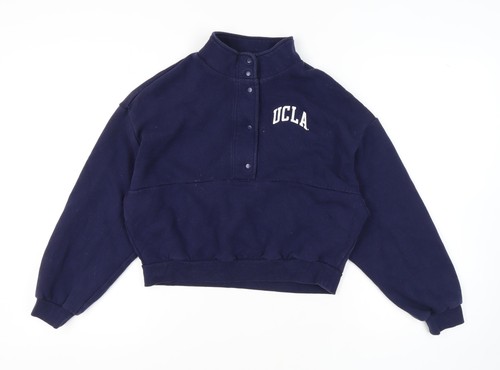 Felpa unisex blu college - h&m,