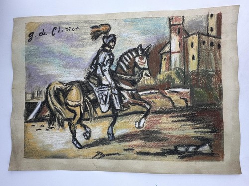 Giorgio chirico coa - de, quadro