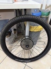 Ruota Posteriore MTB Rockrider In Alluminio 26 + Disco + Pignoni 11-42