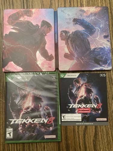 Tekken xbox gioco steel - 8,