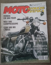 Moto storiche e d'epoca 12 1999 - Honda CB 500 four - NSU 500 - CCM 500 MX cross