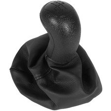 Pomello leva del cambio nero - del, +