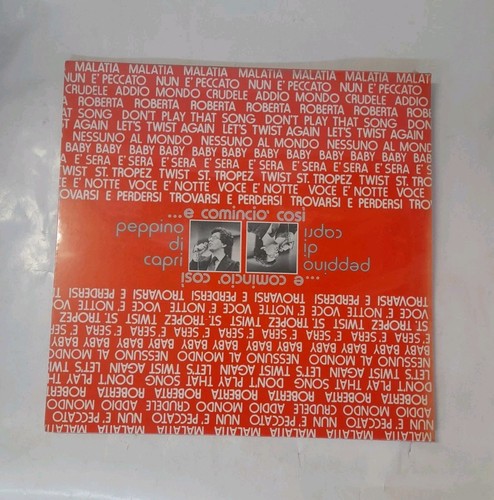 Vinile peppino capri - lp,