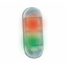 SEMAFORO A LED MINIATURIZZATO 2 LUCI PER VARCHI PEDONALI AUTOMAZIONE 550/1045