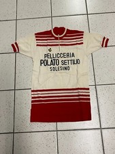 EROICA MAGLIA CICLISMO VINTAGE 70'S PELLICCERIA POLATO  50% LANA