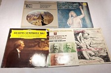 Lotto Mozart Verdi Bach Altri 4 x Cofanetti LP 33 Vinili Vinile LOTTO Dischi 