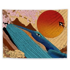 Japanese Ukiyo-e Tapestry Art