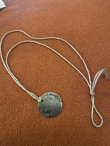Ww2 relic tag - relic, original