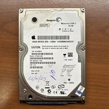 Seagate ST96812AS Hard Disk 2.5" 60GB SATA - Rotto, Solo per Parti di Ricambio