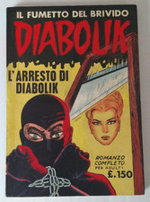 **DIABOLIK NUMERO 3 (I) PRIMA SERIE INGOGLIA** 1 MARZO 1963 QUASI EDICOLA !!!