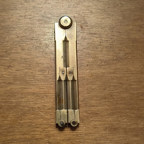 Compasso ottone vintage - compasso,