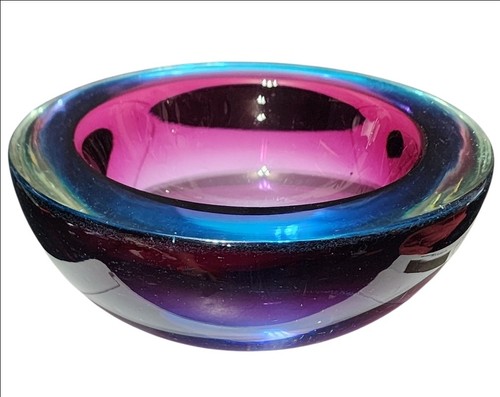 Ciotola murano rosa blu - di,