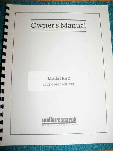 Original audio research - original, ph2