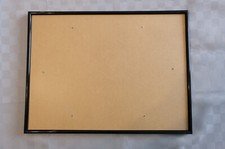 *LOTTO* 5 Cornici pvc nero lucido 30x40 con fondo mdf