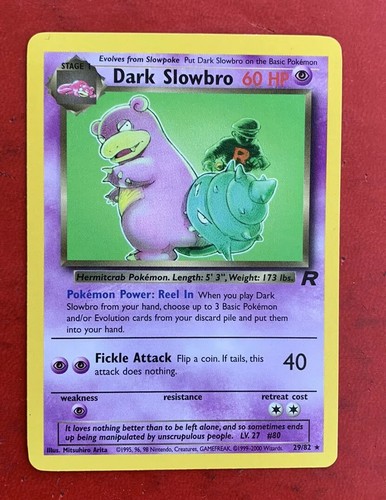Lotto carte pokemon dark - carte,