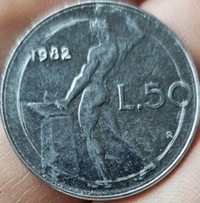 Italy 50 Lire 1982 XF
