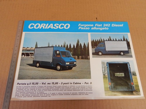 Brochure coriasco fiat 242 - coriasco,