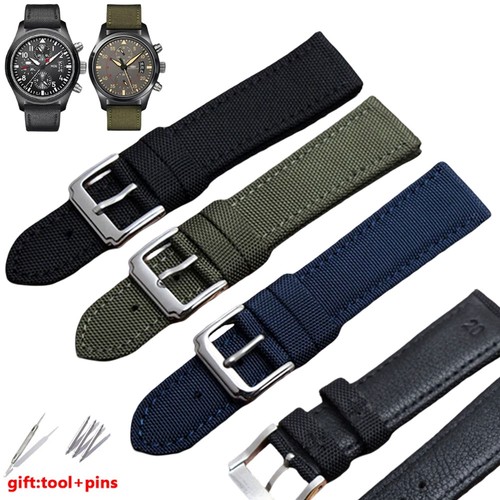 Cinturino orologio pelle nylon