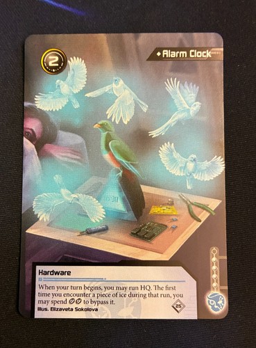 Netrunner sveglia arte - sveglia,