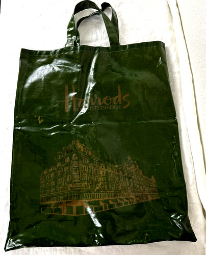 Harrods borsa tote bag verde - harrods,