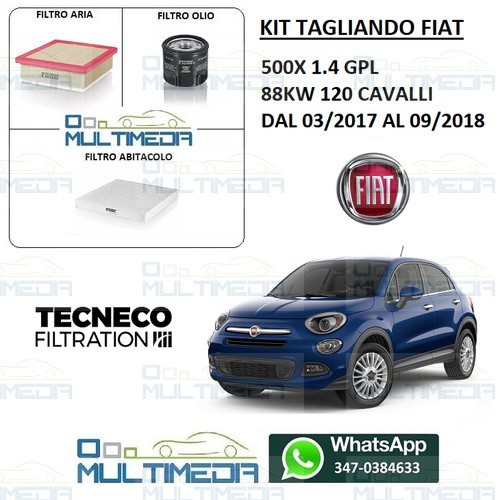 Kit tagliando filtri fiat - tagliando,
