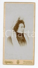 1902 VICENZA Maria Teresa BOTTENE con collo in pelliccia *Foto Giovanni CORRÀ