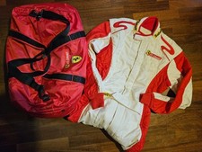 Racing suit Ferrari F1 Clienti tuta Pilota OEM + Bag luggage automobilia RARE