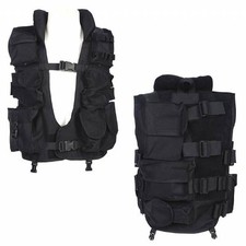 Gilet Tattico Nero Fostex con